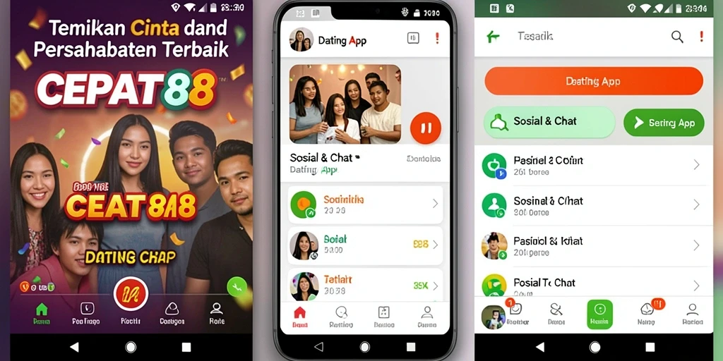Antarmuka pengguna yang modern dan menarik dari CEPAT88.