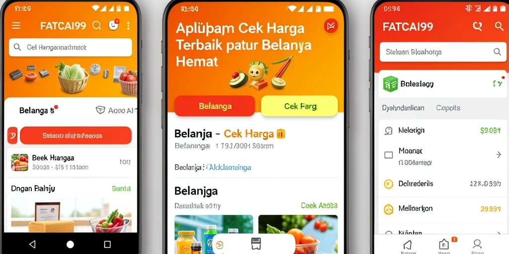 Tampilan antarmuka FATCAI99 menampilkan fitur Cek Harga yang sederhana dan efektif.