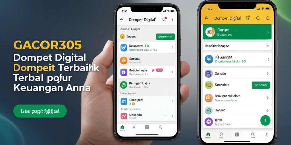 Tampilan antarmuka aplikasi GACOR305 yang modern dan user-friendly.